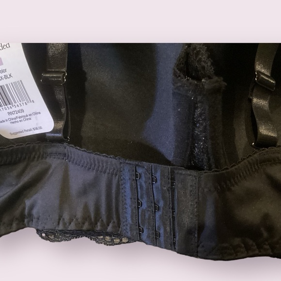 🌸D, DD Cup Bra Black Lace - Picture 3 of 7